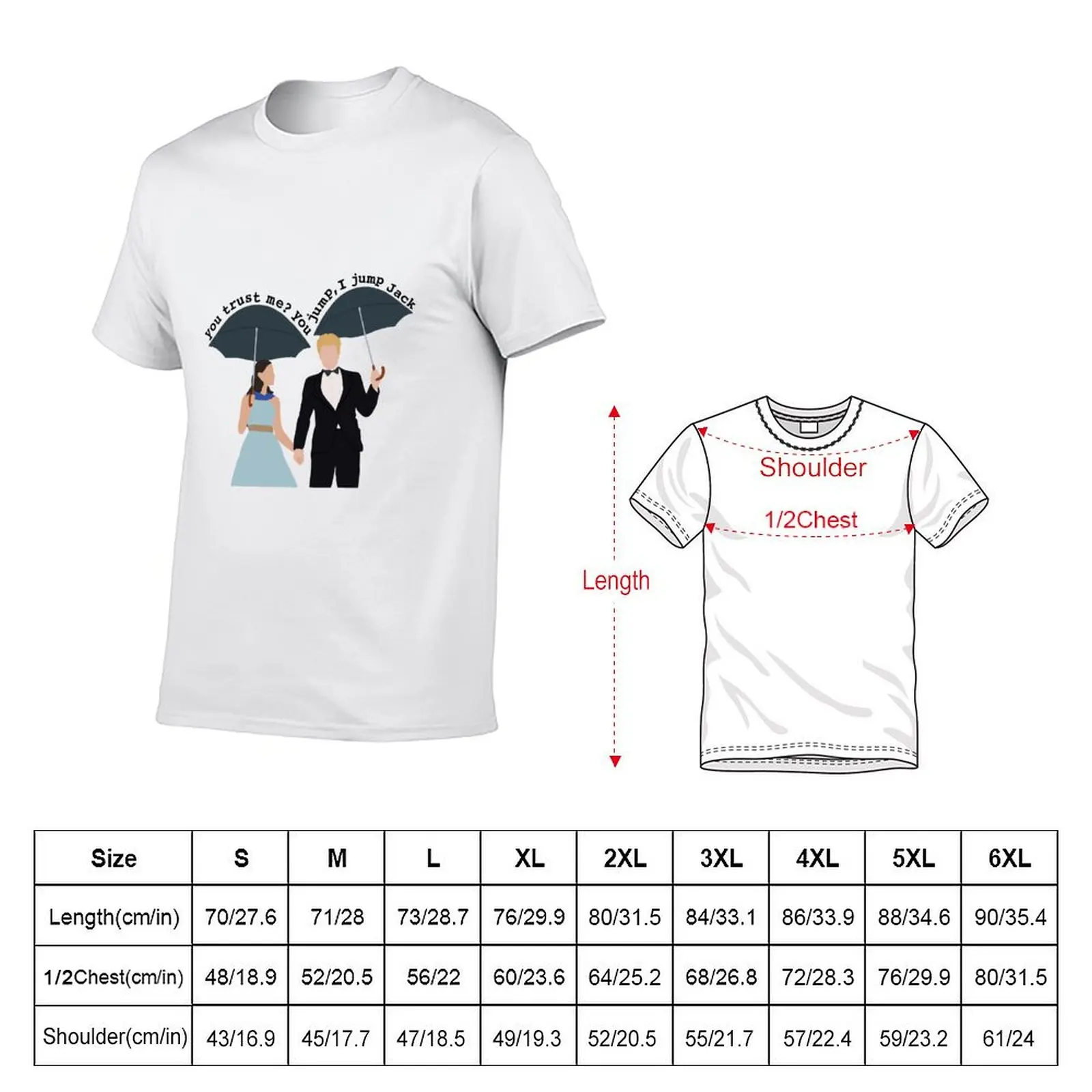 you jump I jump Jack T-Shirt Soft Lightweight Cotton T-Shirt