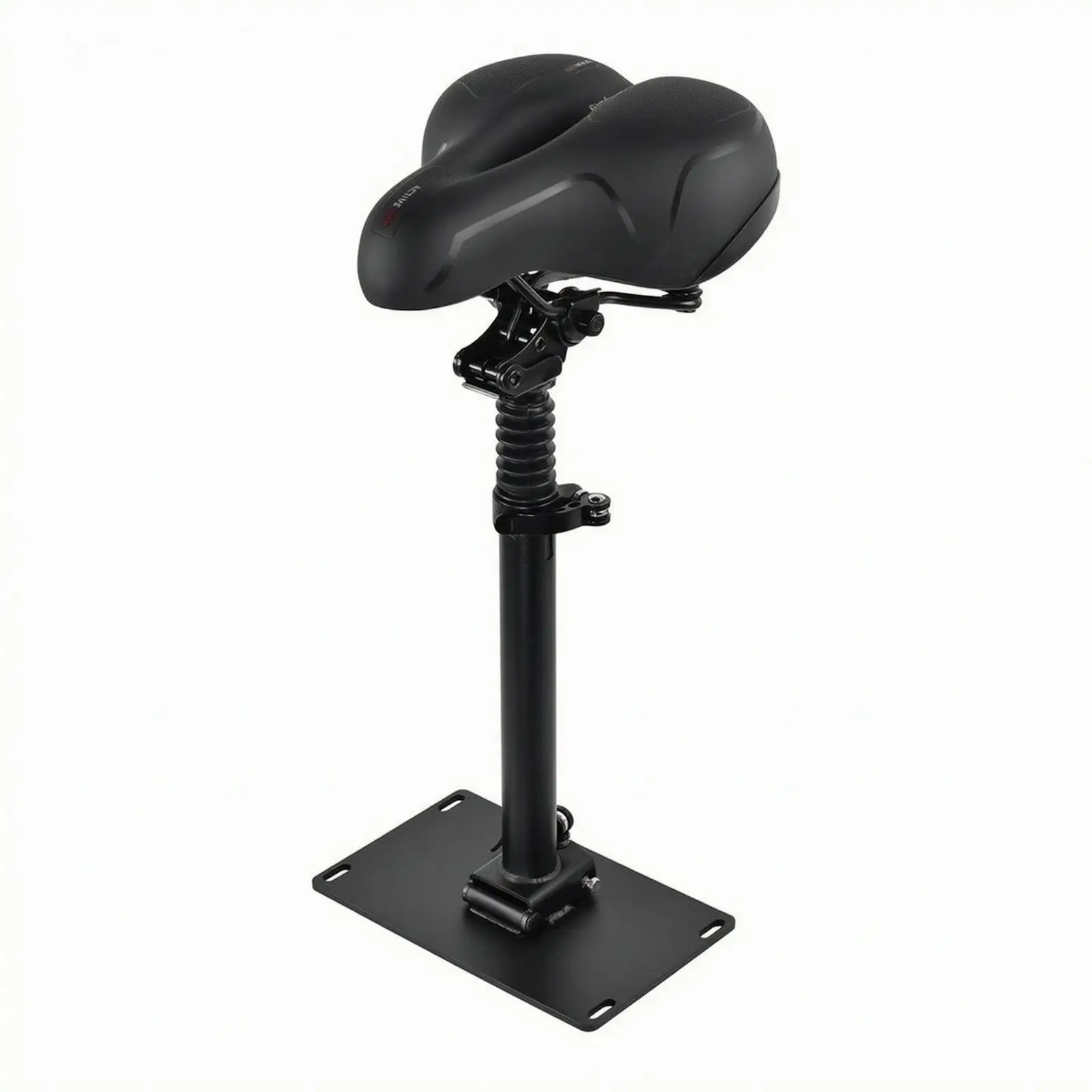 seat-assembly-sturdy-iron-construction-seat-with-shock-absorbing-post-built-in-spring-shock-absorbing-system-for-long-rides
