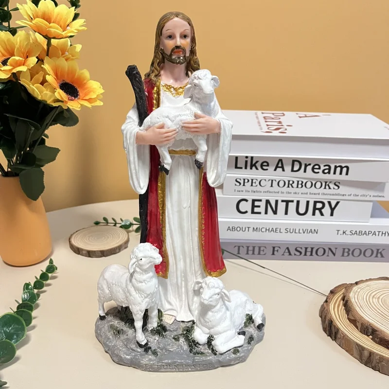 

Exclusive for Cross-Border Religion Manger Shepherd Jesus Christmas Festival Decorations Resin Crafts Sculptured Ornaments