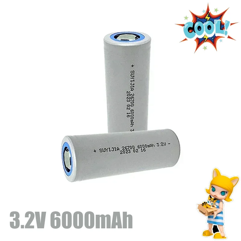 SUYIJIA 26650 batería de litio 3,7 V 4,2 V gran capacidad potencia linterna de luz fuerte batería de litio recargable 5000mAh