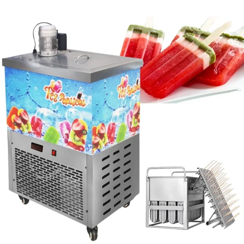 Manufacturer Commercial Single Mode Frozen Ice Lollipop Popsicle Making Frozen Pop-up Machine