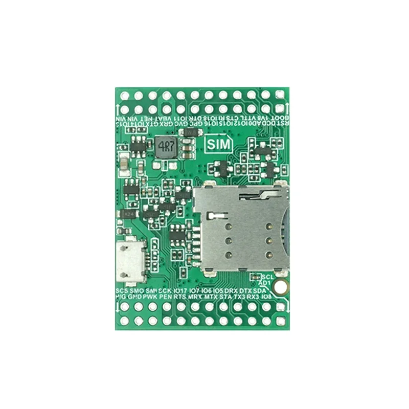 A7672E-FASE Core Board mit FPC GPS-Antenne SIMCOM LTE Cat1-Modul. Unterstützt LTE-FDD/GSM/GPRS/EDGE LCC+LGA-Formfaktor für Europa