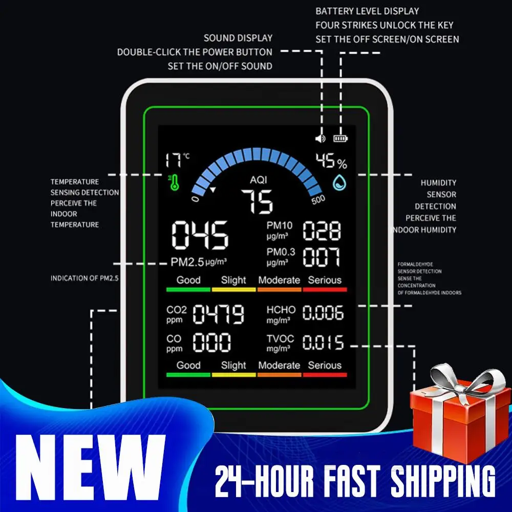 Air Quality Meter A…