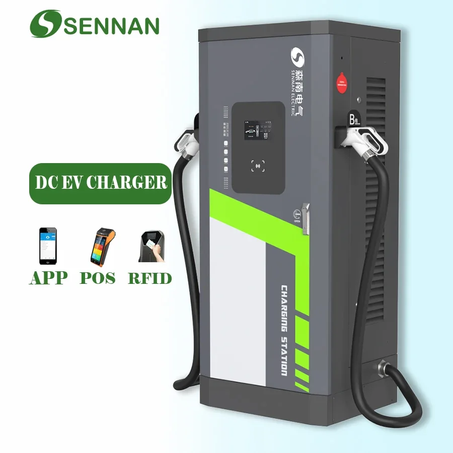 

240KW CE Double Plugs CCS1 CCS2 EV DC Fast Charging Station for Electric Cars Floor OCPP IP54 Mounted Commercial DC EV Charger