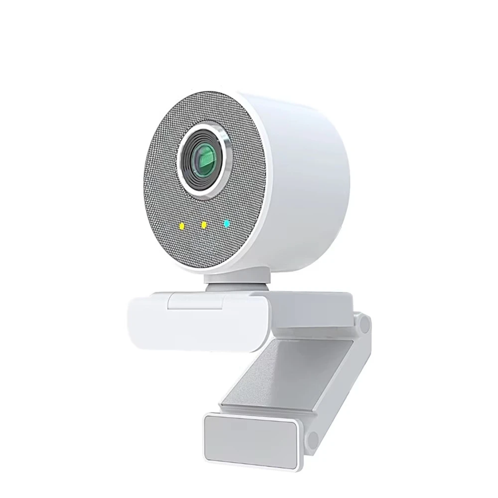 Online Class/Live Streaming Smart 60fps Full HD USB PC Camera 1080p AI Auto Tracking Webcam