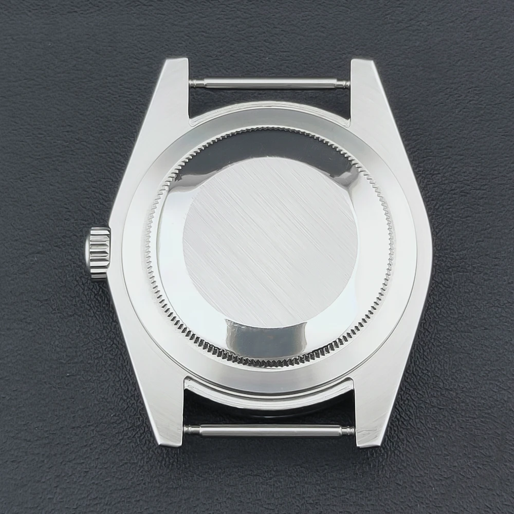 BOTIONI 36 مللي متر/39 مللي متر ساعة فضية حافظة الياقوت صالح NH35 حركة NH36 NH34 حركة شطبة حافة نوعية جيدة 316L الفولاذ المقاوم للصدأ