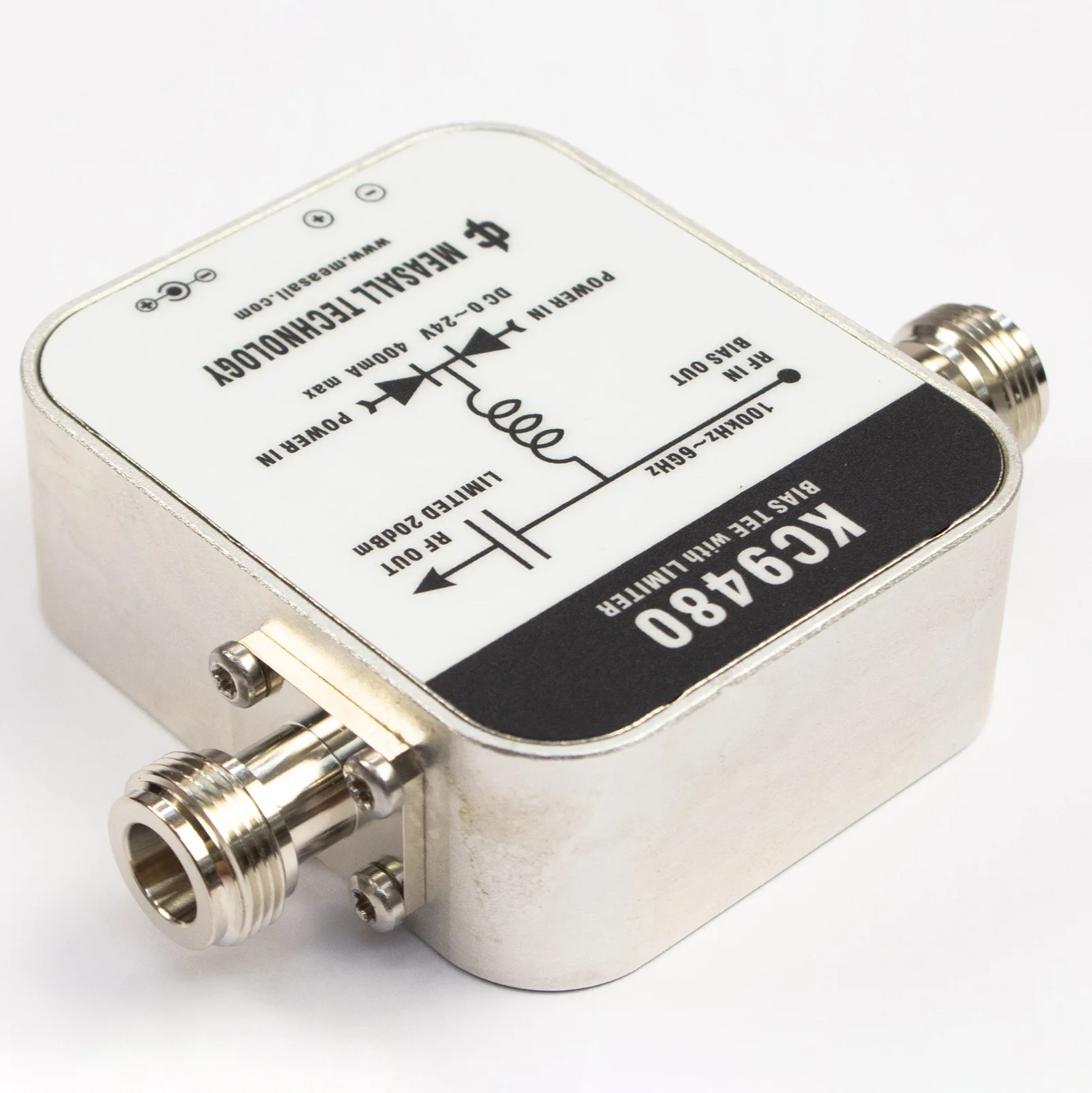 

Brand New KC9480 1MHz-6GHz Antenna Matching DC Bias Biased Feeder Power Supply Reliable 1MHz-6GHz Antenna Power Limiting Feature