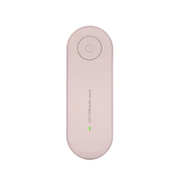 Plug in Air Purifier for Home Cleaner Mini Air Ionizer to Remove Smoke Portable Deodorizer Air Freshener Pink US Plug