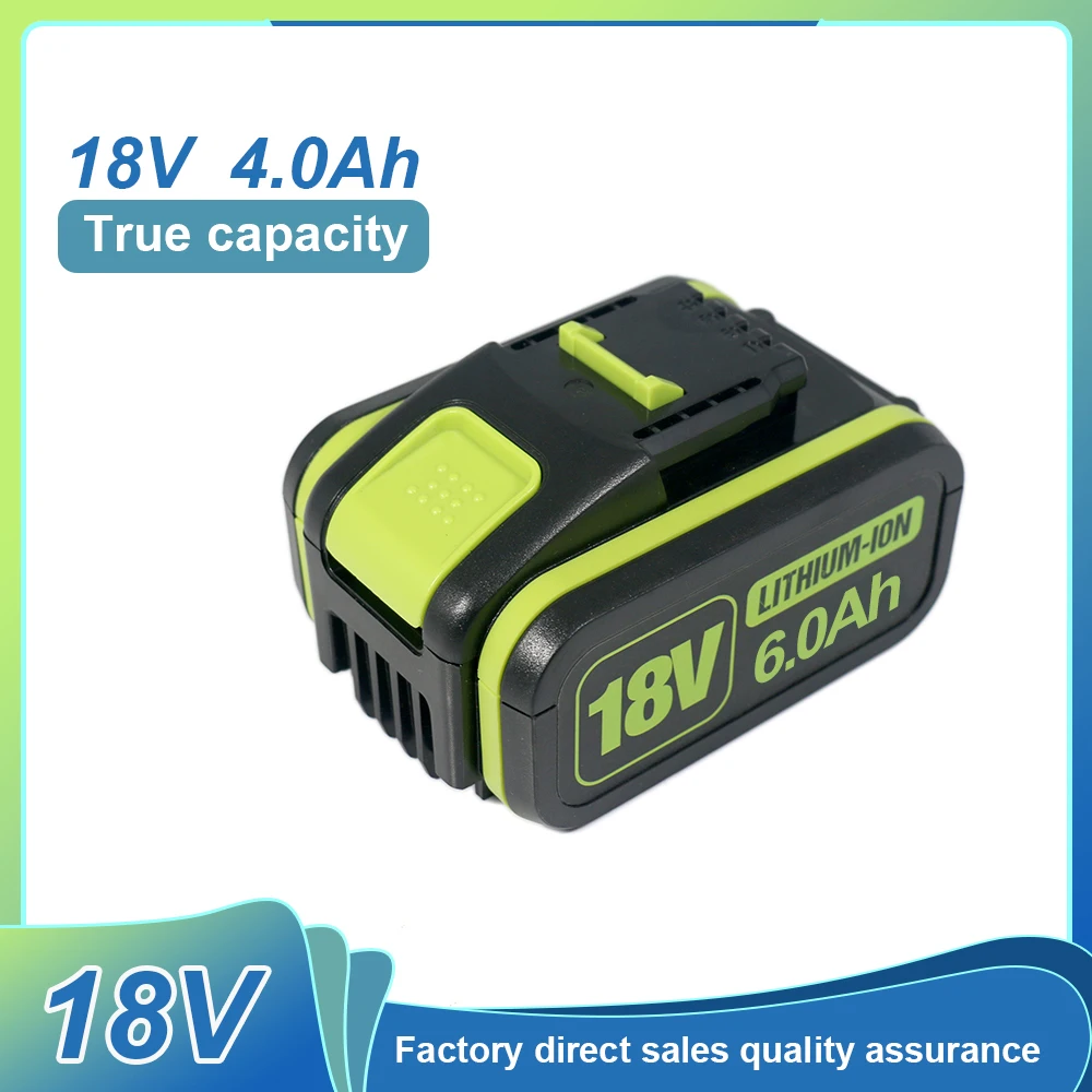 

For Worx 18V 4000mah lithium battery FOR WORX 18V 20V WA3016 WA3023 WA3054 WA3027 WA3406 WU279 WU294 WU362 WU388 WU629 WU808