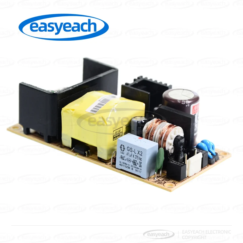 MEAN WELL RPS-60 Switching Power Supply 24V 12V 5V Medical PCB Type 48V15V3.3V Low Leakage Current MPS