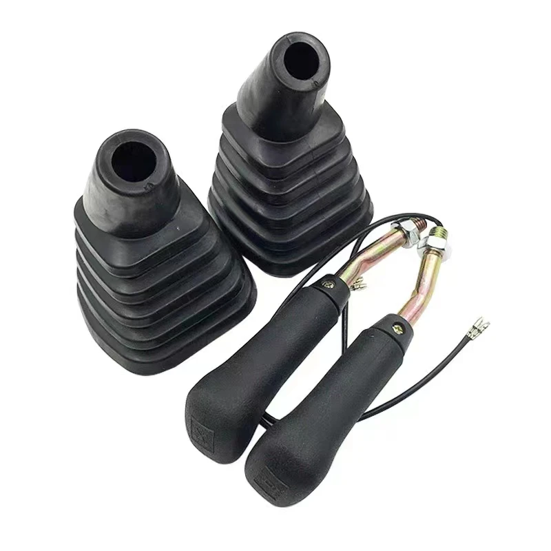 

For Volvo for Liugong for XCMG for Volvo 220D210 80 new control lever rubber horn weight lifting handle dust cover high-quality