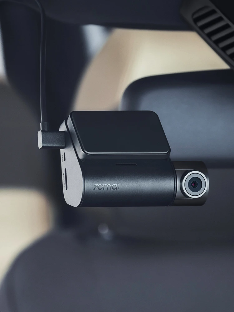 Globalna kamera samochodowa 70mai Dash Cam A200 z dwukanałowym nagrywaniem 1080P HDR, 2-calowym ekranem IPS, 24-godzinnym monitoringiem parkowania, rejestrator jazdy 70mai A200 WIFI APP 130 °   POWYŻSZONA WYDAJNOŚĆ (FOV) — zdjęcie 2