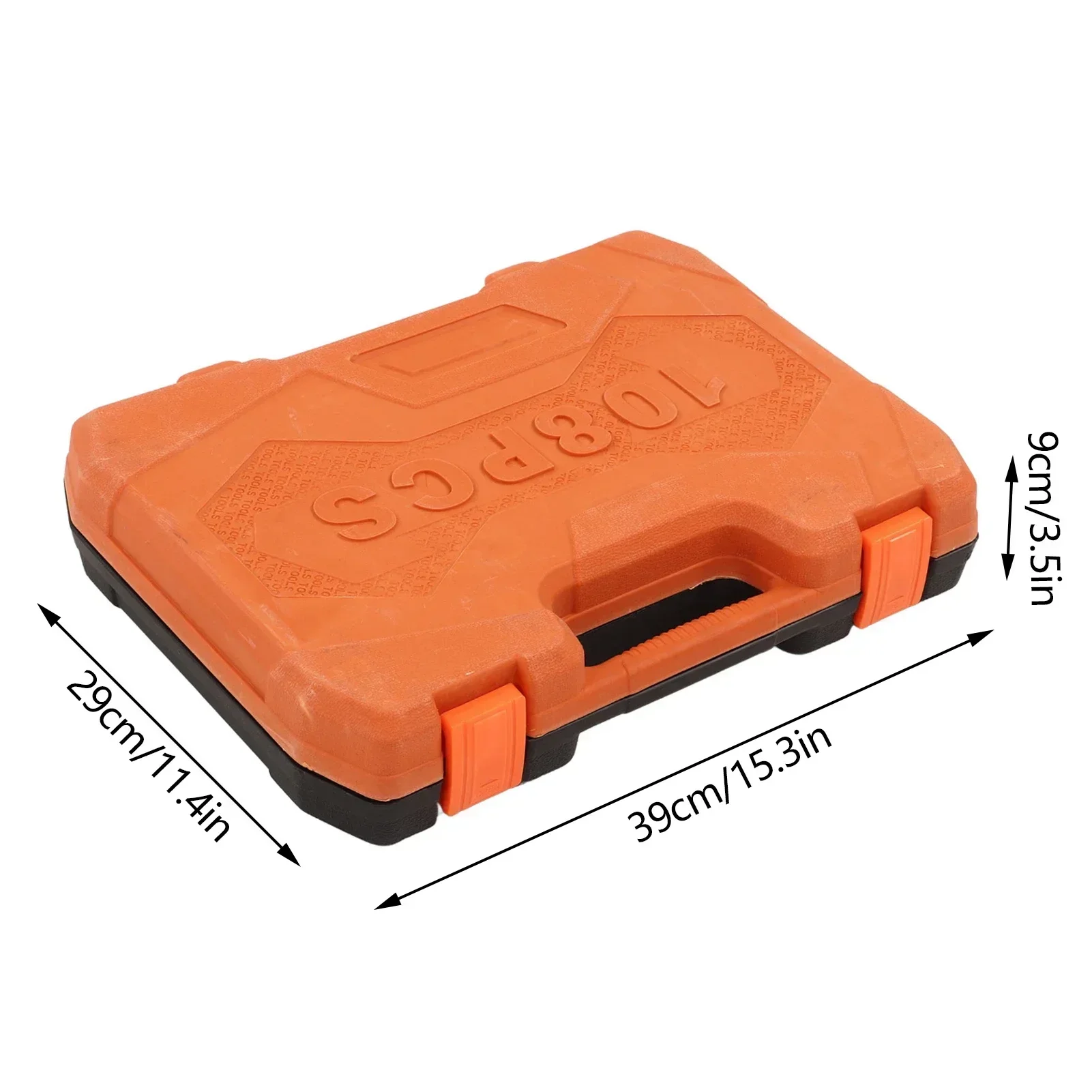 108 Pieces Mechanical Repair Tools Impact Socket Assortment Kit Ratchet and Hex Wrenches Screwdriver Bits Mechanical Repair Set