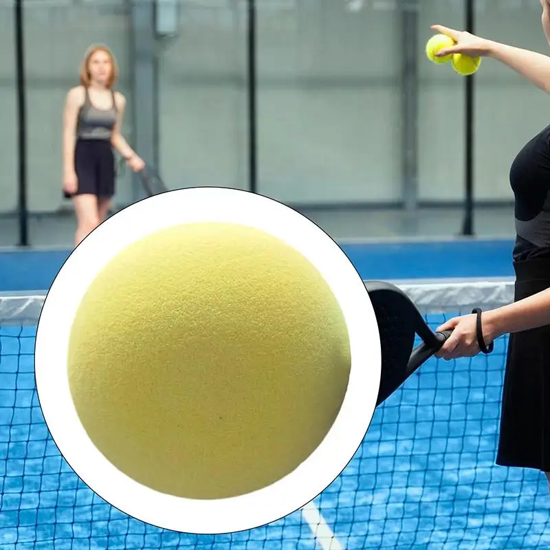 New PU Silent Pickleball 1/2Pcs High Rebound Durable Soft for Indoor Outdoor Kids Training Activities