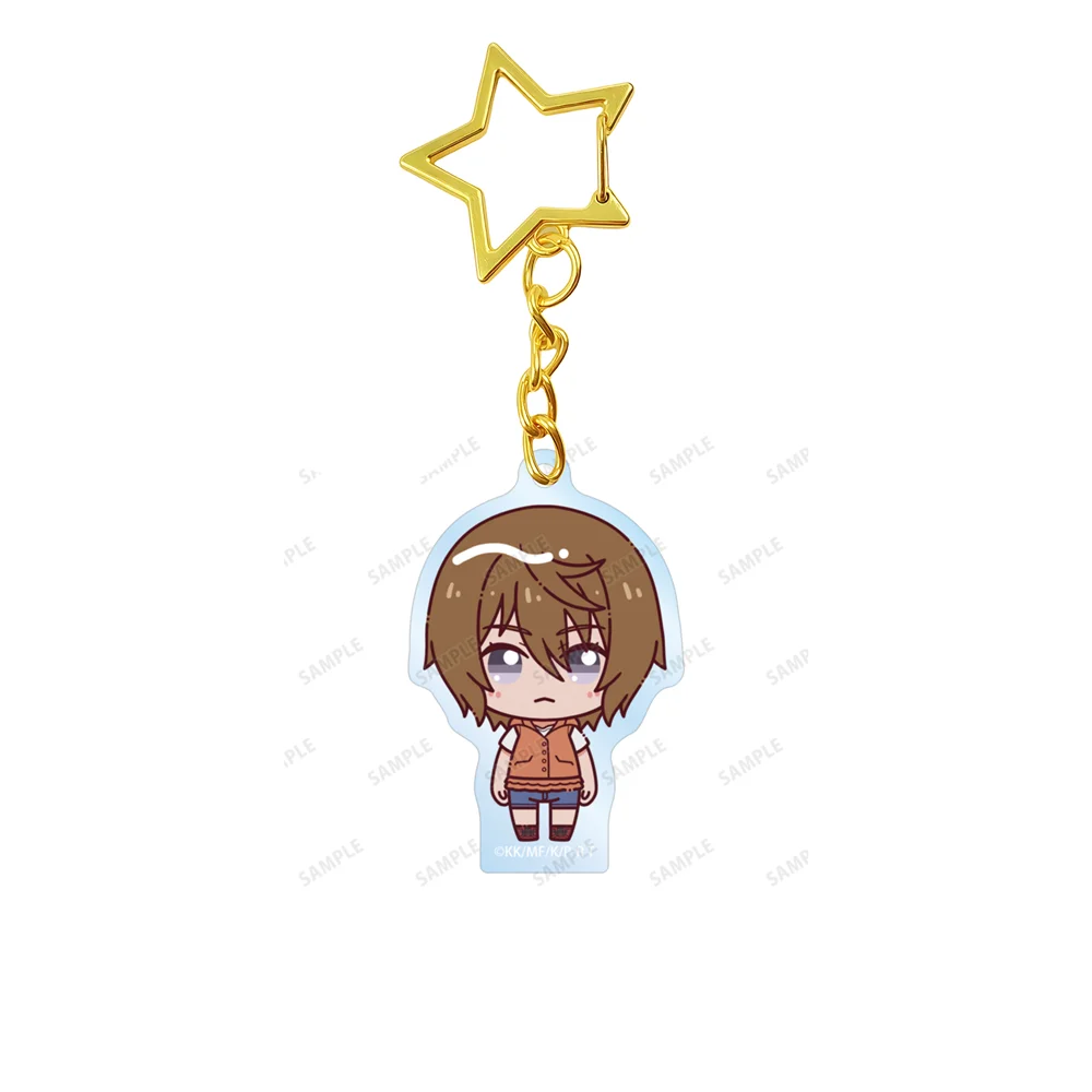 6CM A Certain Scientific RailgunAcrylic Keychain Stand Model Cosplay Characters Ornament Accessories Goods Collection Gifts