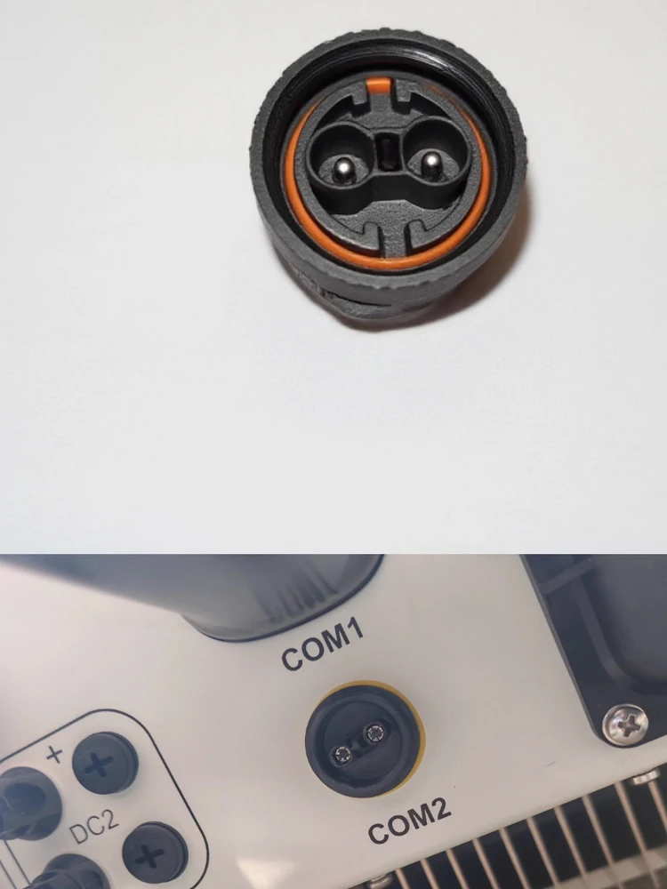 2 دبوس RS485 محطة الاتصالات AC موصل PV العاكس الاتصالات محطة كتلة ل Solis العاكس GINLONG #1