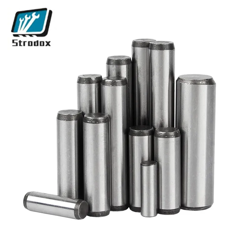 Internal Threaded Cylindrical Positioning Pins Tapping  Pulling Pins Medium Carbon Steel Quenching GB120Φ20 Series 5 Pcs