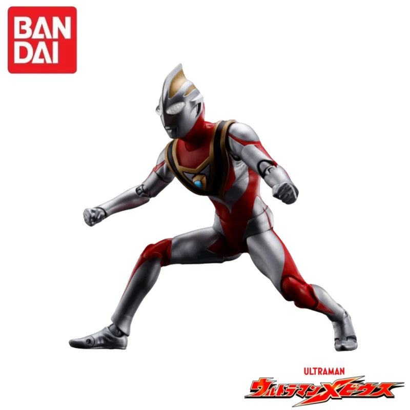 

In Stock Original Bandai True Bone Sculpting Ultraman Gaia V2 with Accessories Set Anime Poseable Action Figure Model Action