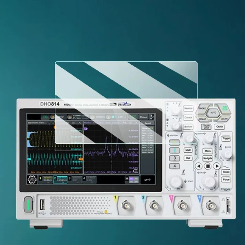 Película de vidrio templado 9H, protector de pantalla a prueba de arañazos para RIGOL DHO802 DHO804 DHO812 DHO814