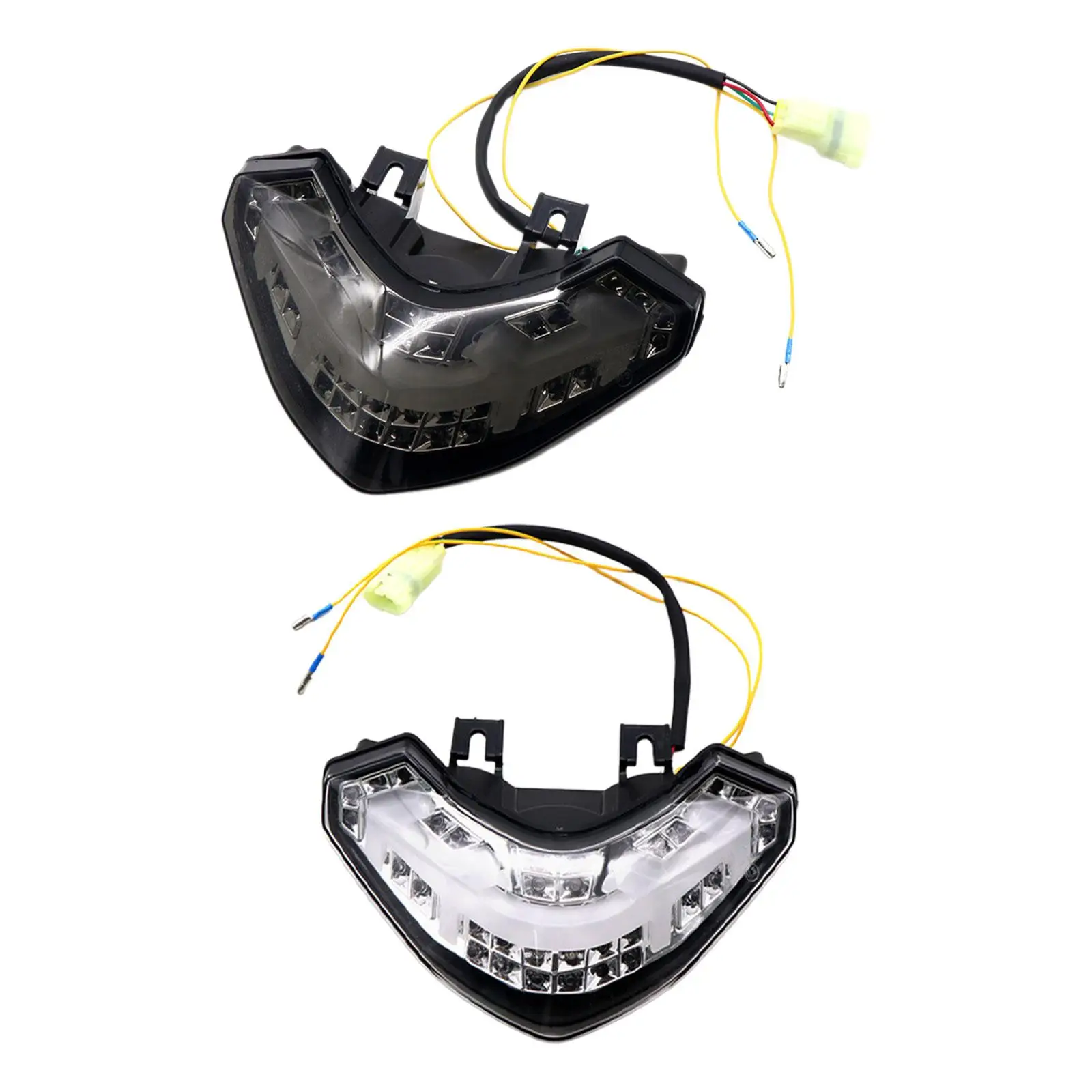

Motorbike Rear Tail Light LED Brake Signal Lamp High Brightness Easy Installation Replacement Accessory for Enhanced Safety