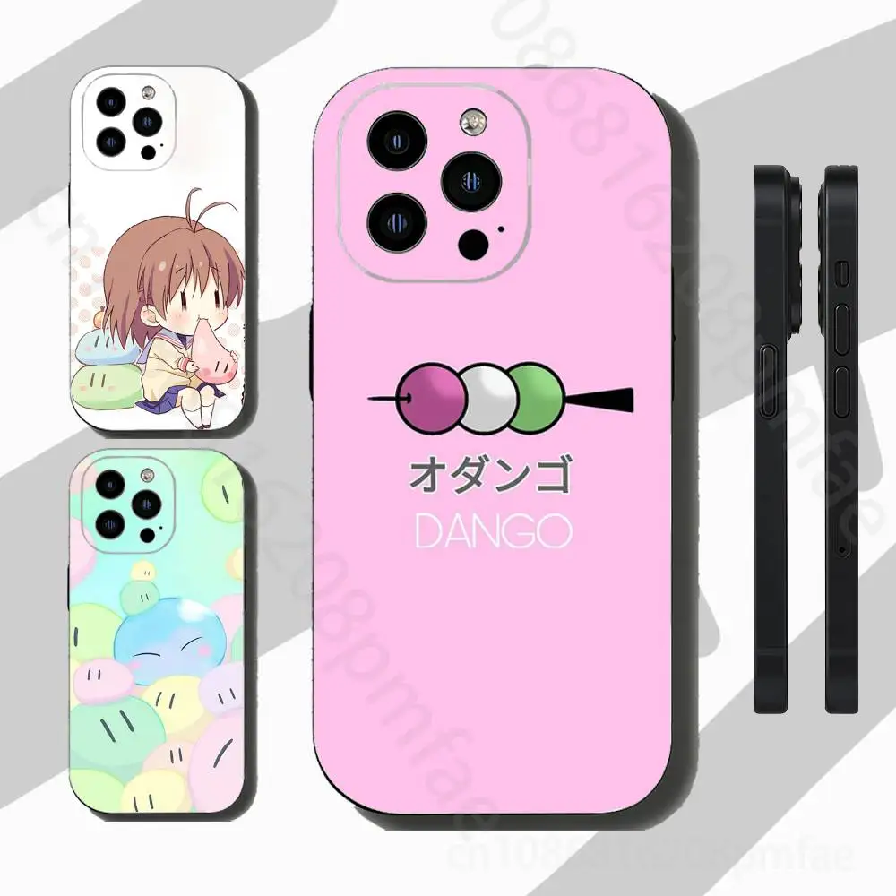 

Dango Daikazoku Slim Back Phone Case for iPhone 17,16,15,14,13,12,11 Pro,Max,Plus,X,XS,XR,SE,Mini Protective Cover