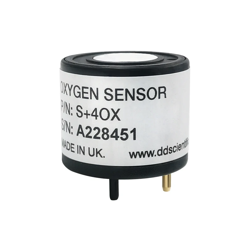 1PCS Oxygen Sensor S+4OX Gas Sensor DDS Oxygen Cell Replaceable CITY 4OXV Alpha Sense O2-A2