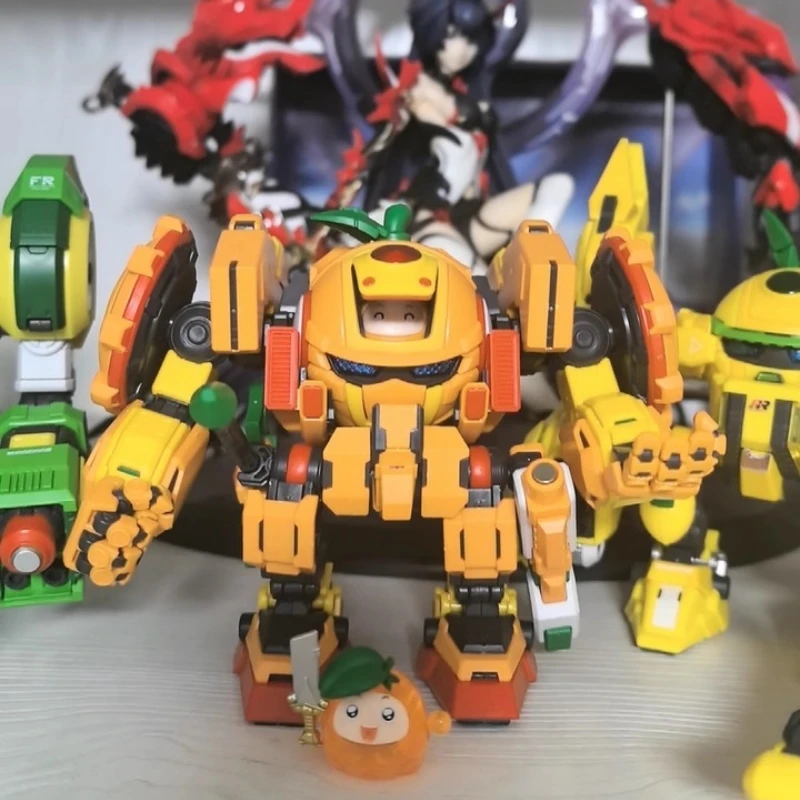 

В наличии YI LI CHUANG WAN FRUITY ROBO Peach Surfer Turbo Grape Berry Hunter Сборка моделей игрушек Фруктовый комбинированный персиковый виноград 01-06