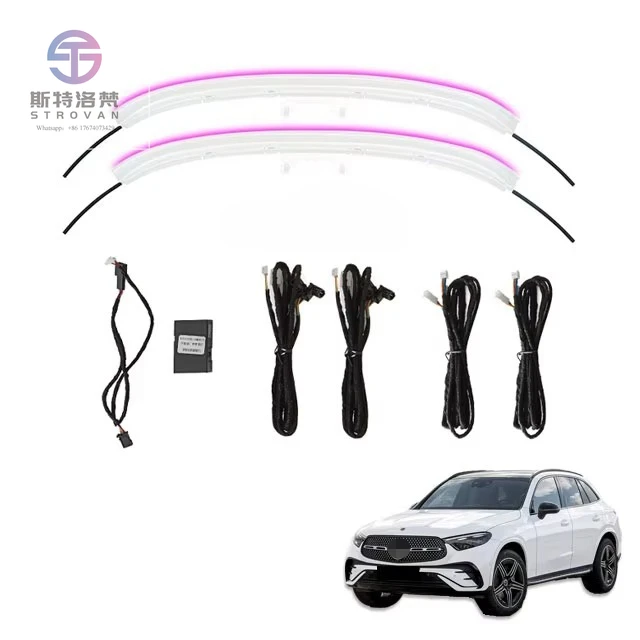 

GLC Level 254 Car Upgraded Backrest Installation 64 Color Atmosphere Light Car Interior Modification Accessories Light Bar