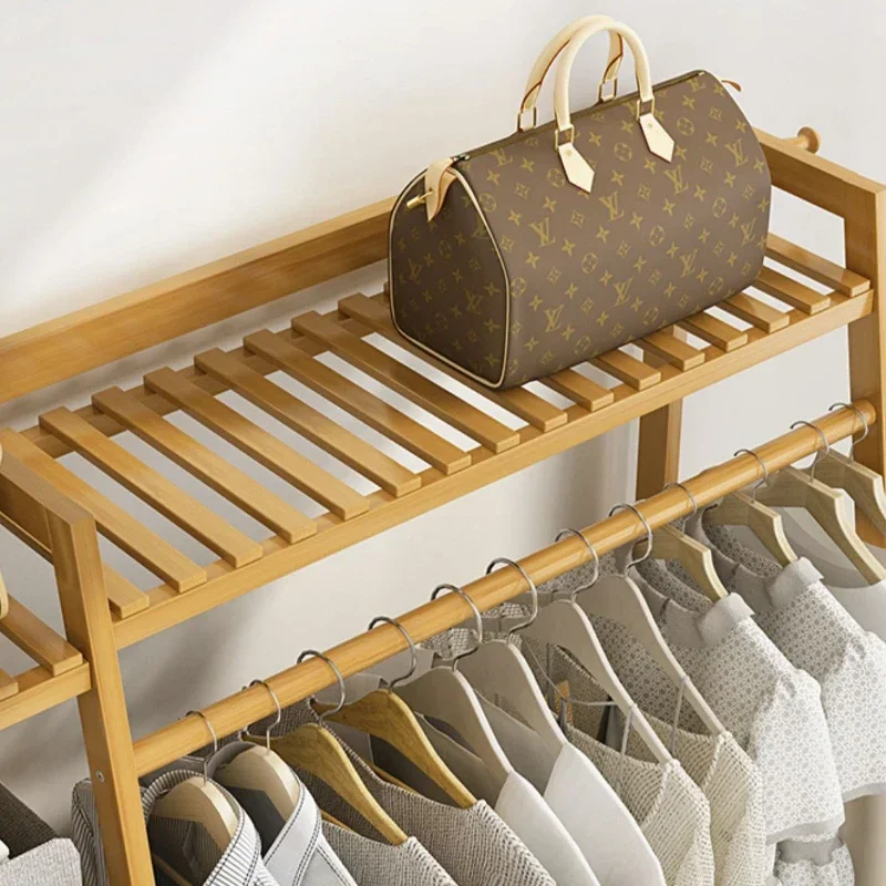 Headboards Clothes Racks Clothes Hanger Stand Wall Coat Rack Nordic Wardrobe System Shelf Hook Conference Tables & Chairs
