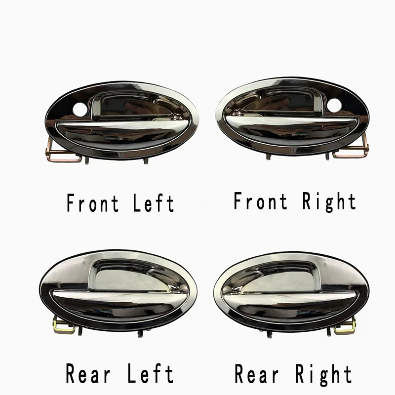 A Set 4Pcs External Handle For Lifan 520 520i External Handle Car Door External Buckle Handle External Handle Outside Handle