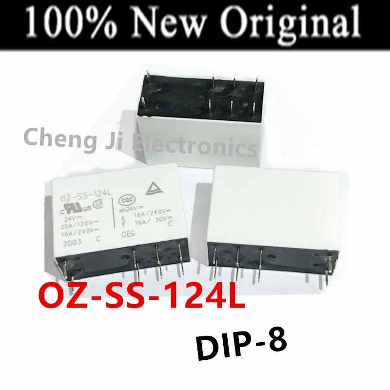 10PCS/Lot OZ-SS-112LM1 、OZ-SS-124LM1 、OZ-SS-112L1 、OZ-SS-124L 、OZ-SS-112L DIP-6 New original power relay