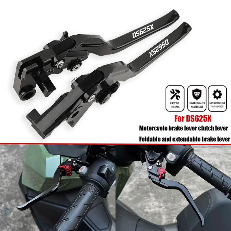 For VOGE DS625X 625DSX 625 DSX DSX625 2025-2026 Motorcycle CNC Aluminium Front Brake Clutch Rod Adjustable Lever Accessories