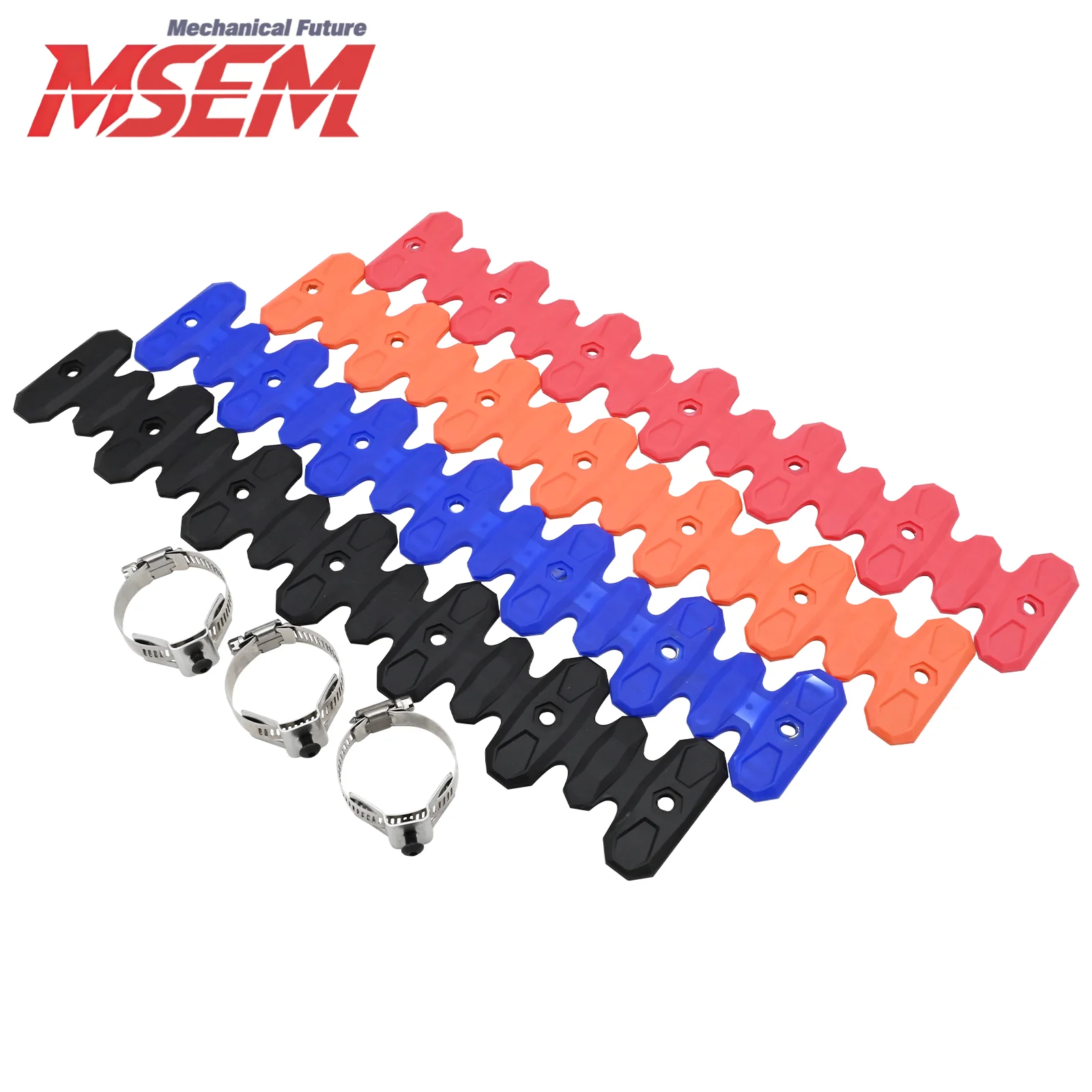 For Husqvarna FC FE KTM SXF EXCF SMR 250 350 450 500 Honda BETA RR 220mm 400mm Exhaust Head Pipe Muffler Heat Shield Cover Guard