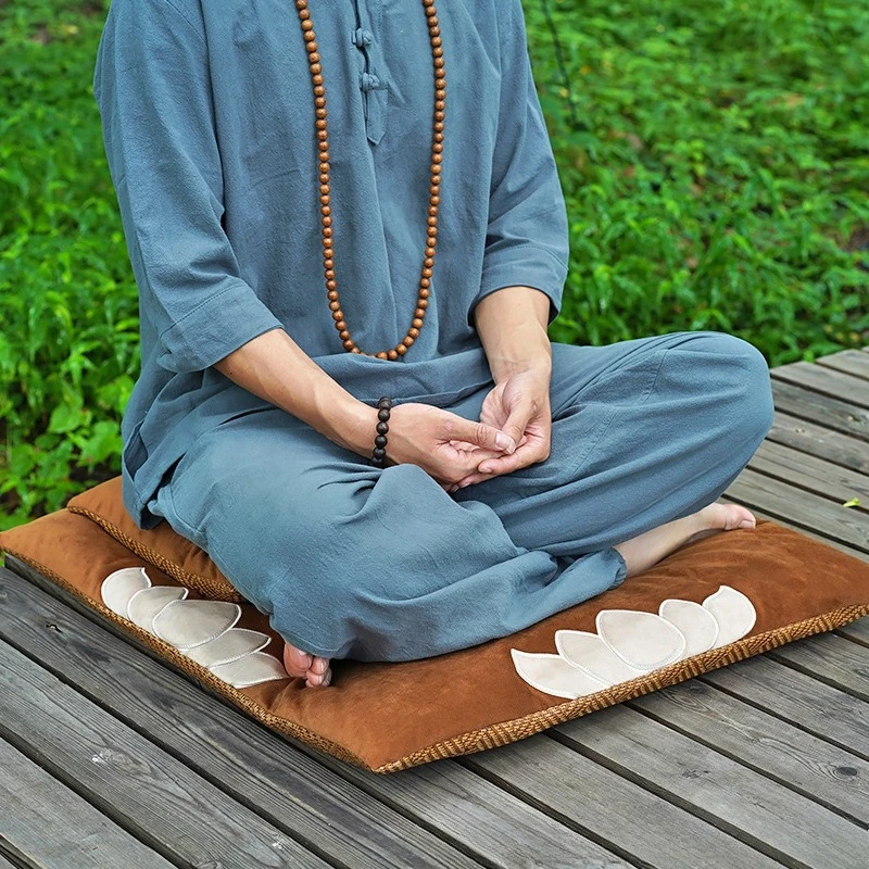 Doppelseitiges Kissen, Kapok Meditationsmatte Meditation