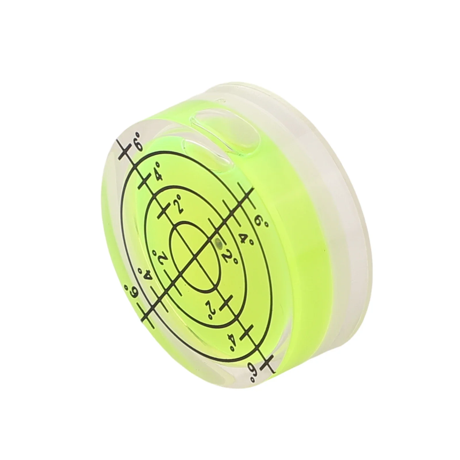 

For Carpentry For High Accuracy Measurement 32*12mm Round Bubble Level Acrylic Material Professional Measuring