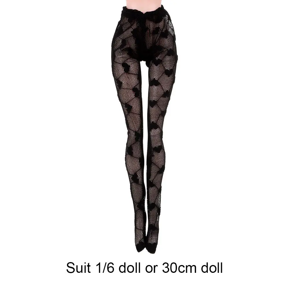 Mini Fishnet Tights ตุ๊กตาผ้าไหมถุงน่องตุ๊กตาอุปกรณ์เสริมขนาดเล็ก Pantyhose ของเล่น Panty Hose กางเกงขายาวชุดกางเกงถุงเท้า1/6