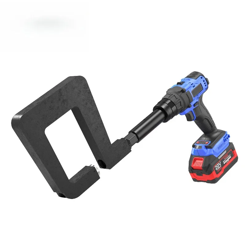 

Electric Highway Guardrail Puncher Handheld Lithium Battery Guardrail Plate Mounting Hole Punching Tool Heavy Duty Industrial