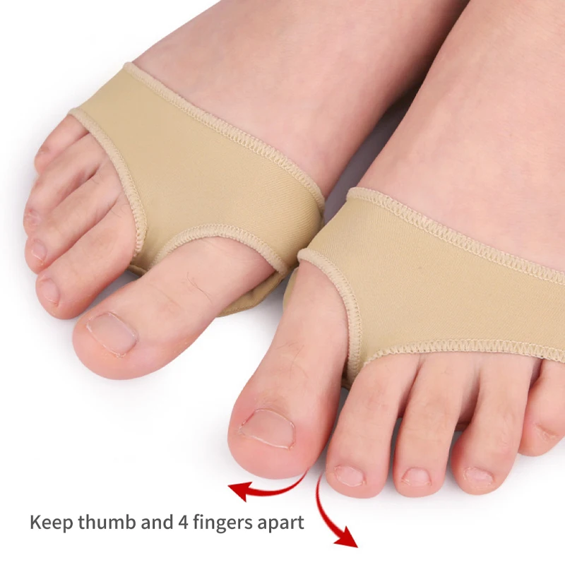 2 Pieces Gel Pad  Metatarsal Pads for Forefoot Pain - Metatarsalgia, Morton's Neuroma and Sesamoiditis on-slip foot pad