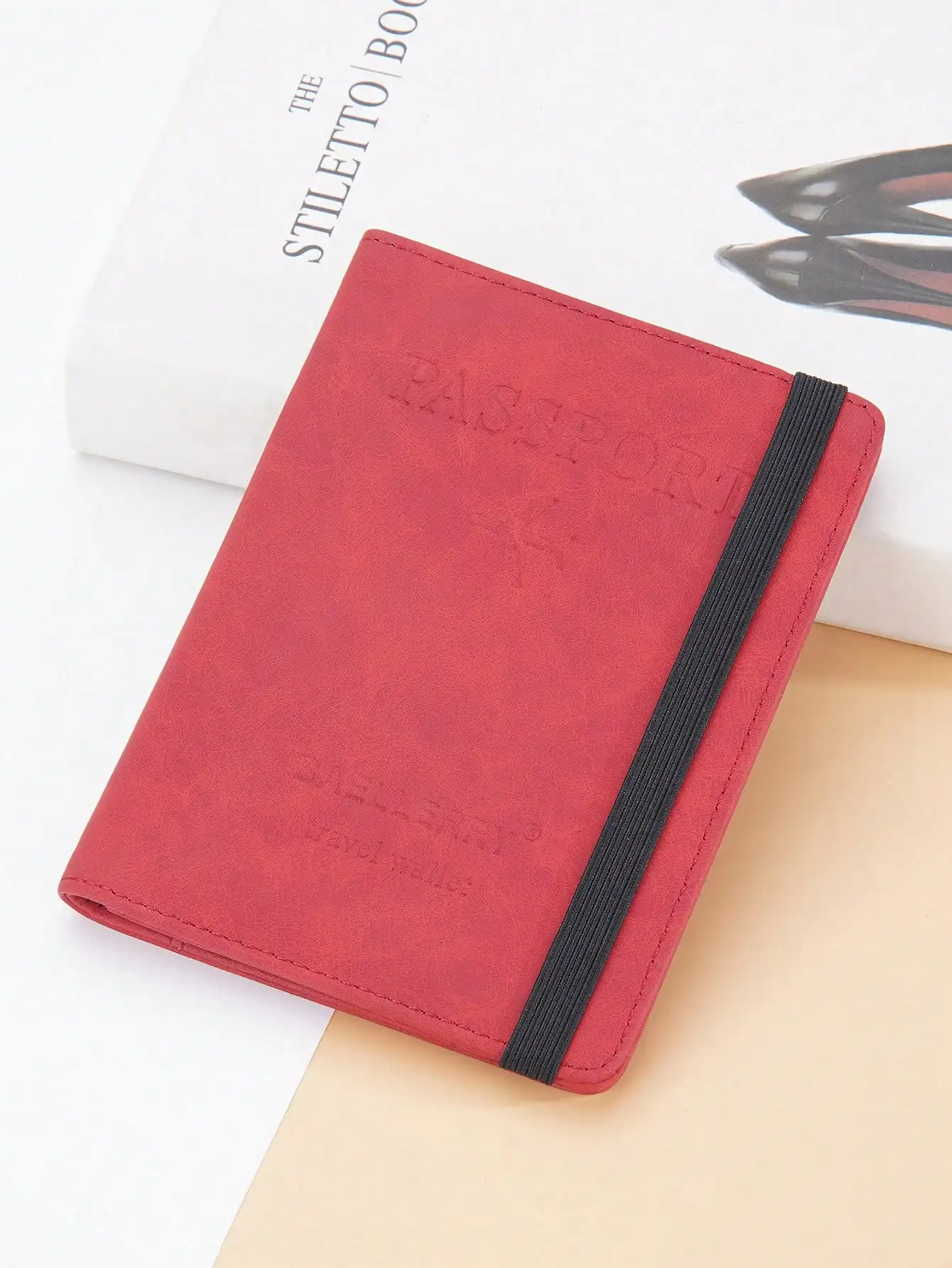 

Женская обложка для паспорта из искусственной кожи для предметов первой необходимости в путешествиях, чехол-кошелек для паспорта, дорожные аксессуары, держатели для книг на паспорт