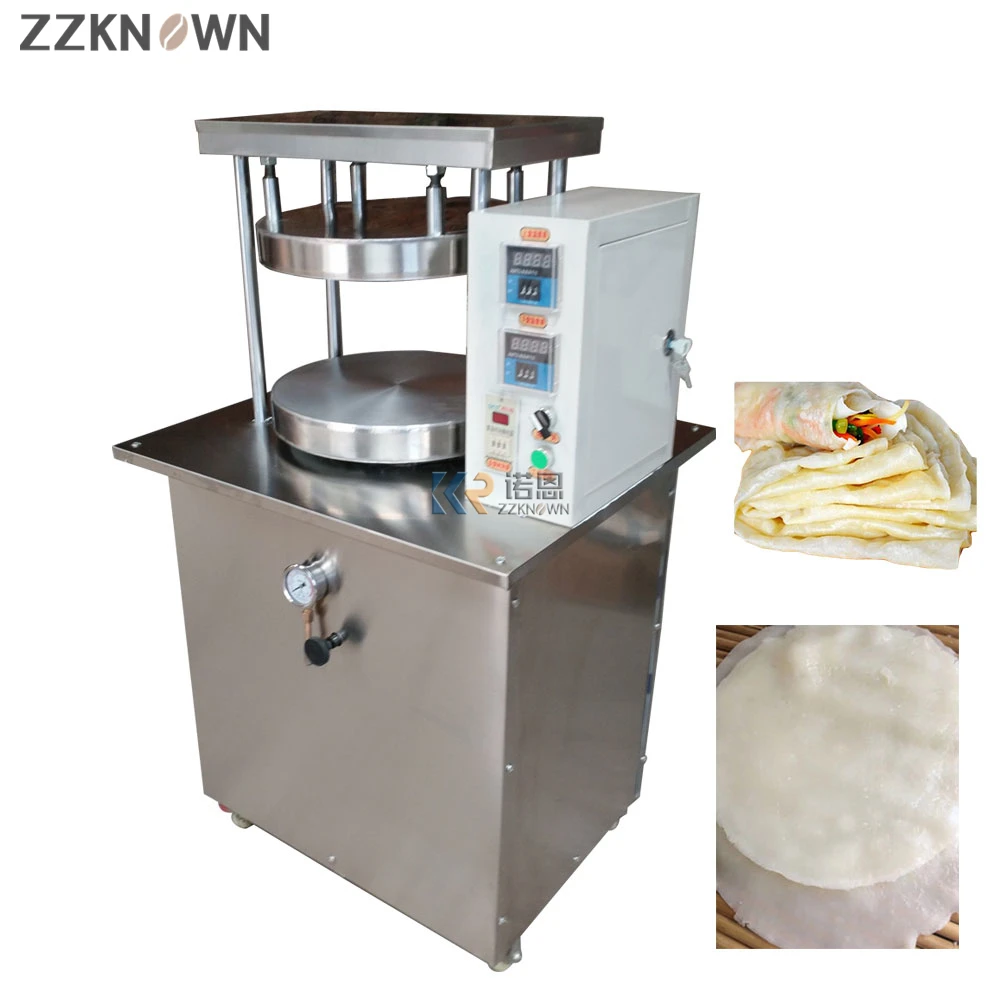 

Hot Sale Crepe Maker Machine Making Automatic Pancake Machine Pie Pita Pastries Pizza Roast Duck Cake Machine