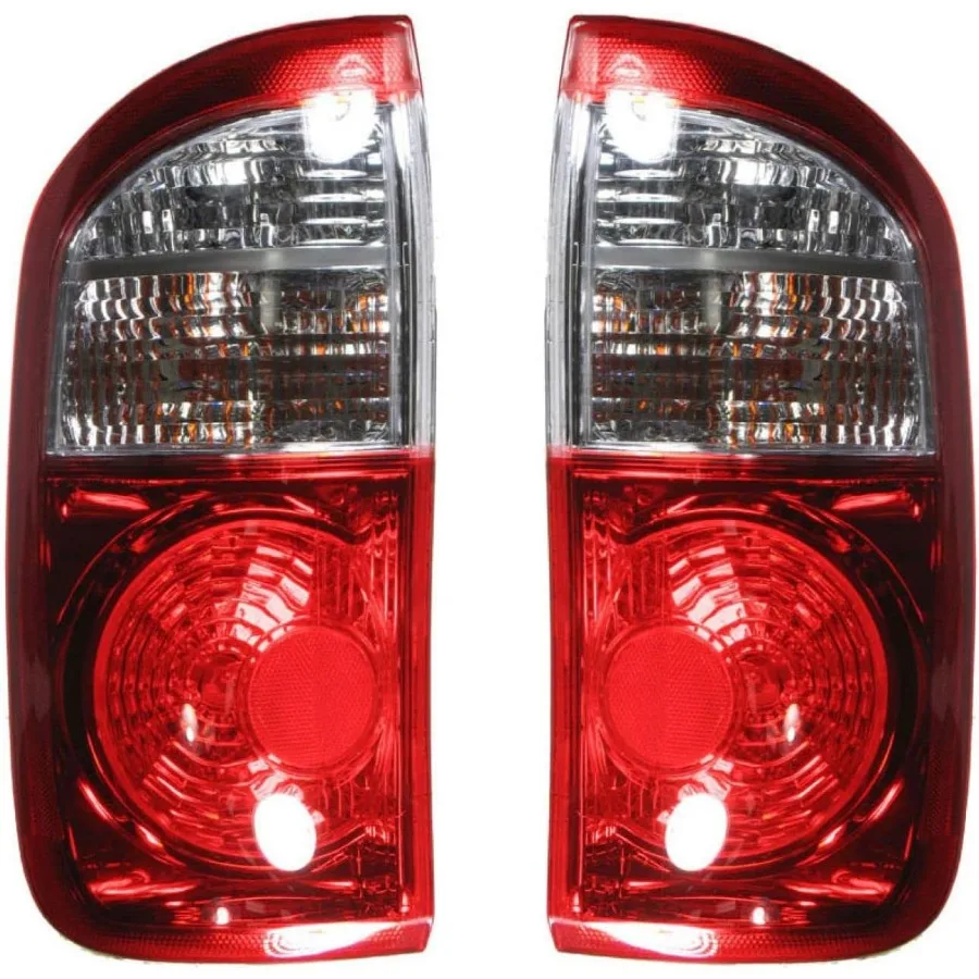 مجموعة إضاءة خلفية جانبية للركاب مكونة من قطعتين متوافقة مع كابينة طاقم Tundra 2004 20052006 Tundra Crew مع Flee