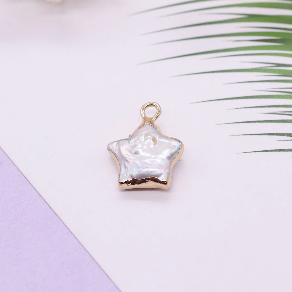 

Star Shape Natural White Mother of Pearl Pendants Charms Necklace Bracelet Earring for Jewelry Making Diy Earrings Necklaces