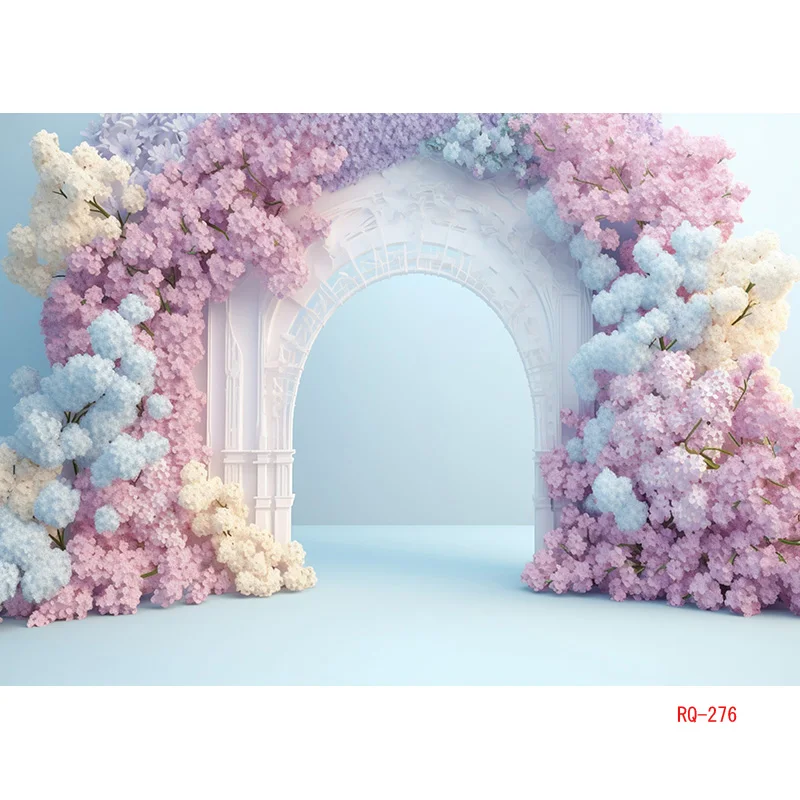 NITREE Happy Birthday Winter Photography Backdrops Wedding Valentine's Day Romantic Love Photo Studio Background RQ-22