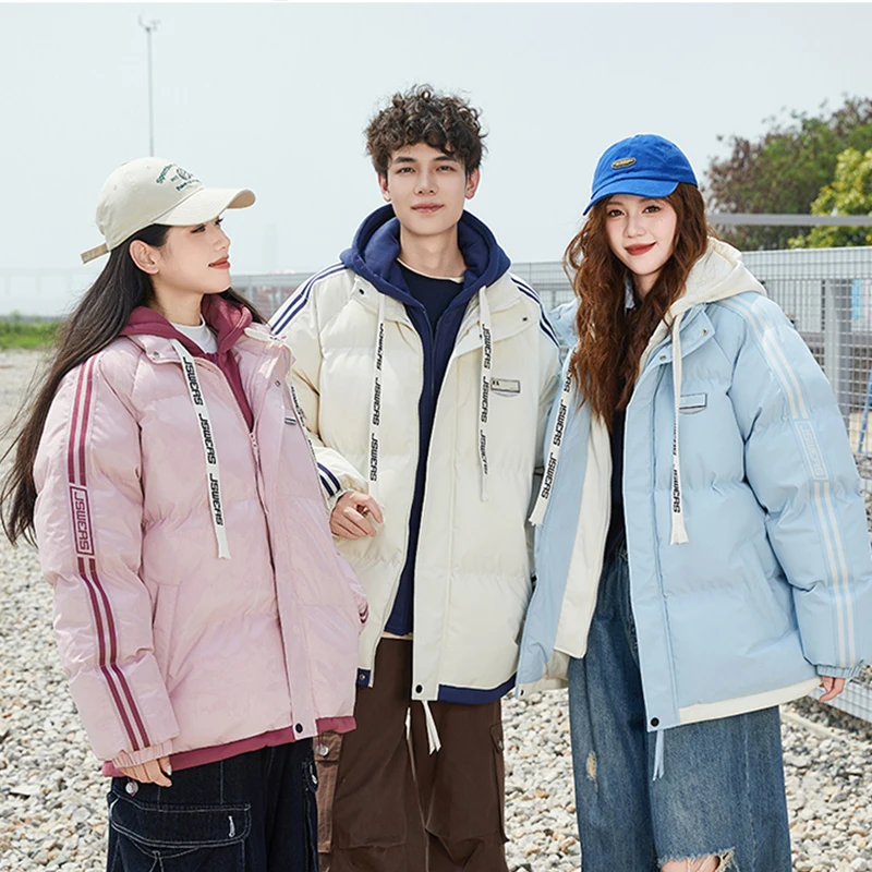 

Высокое качество, морозостойкая теплая модная универсальная хлопковая одежда, ветрозащитная теплая стеганая куртка для пар, походов и кемпинга