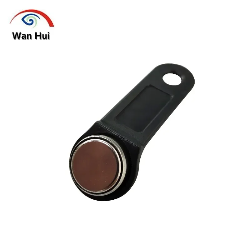 1pcs TM1990A F5 RFID Key Touch Memory TM 1990 iButton Read Only for Sauna Access Control Elevator Black