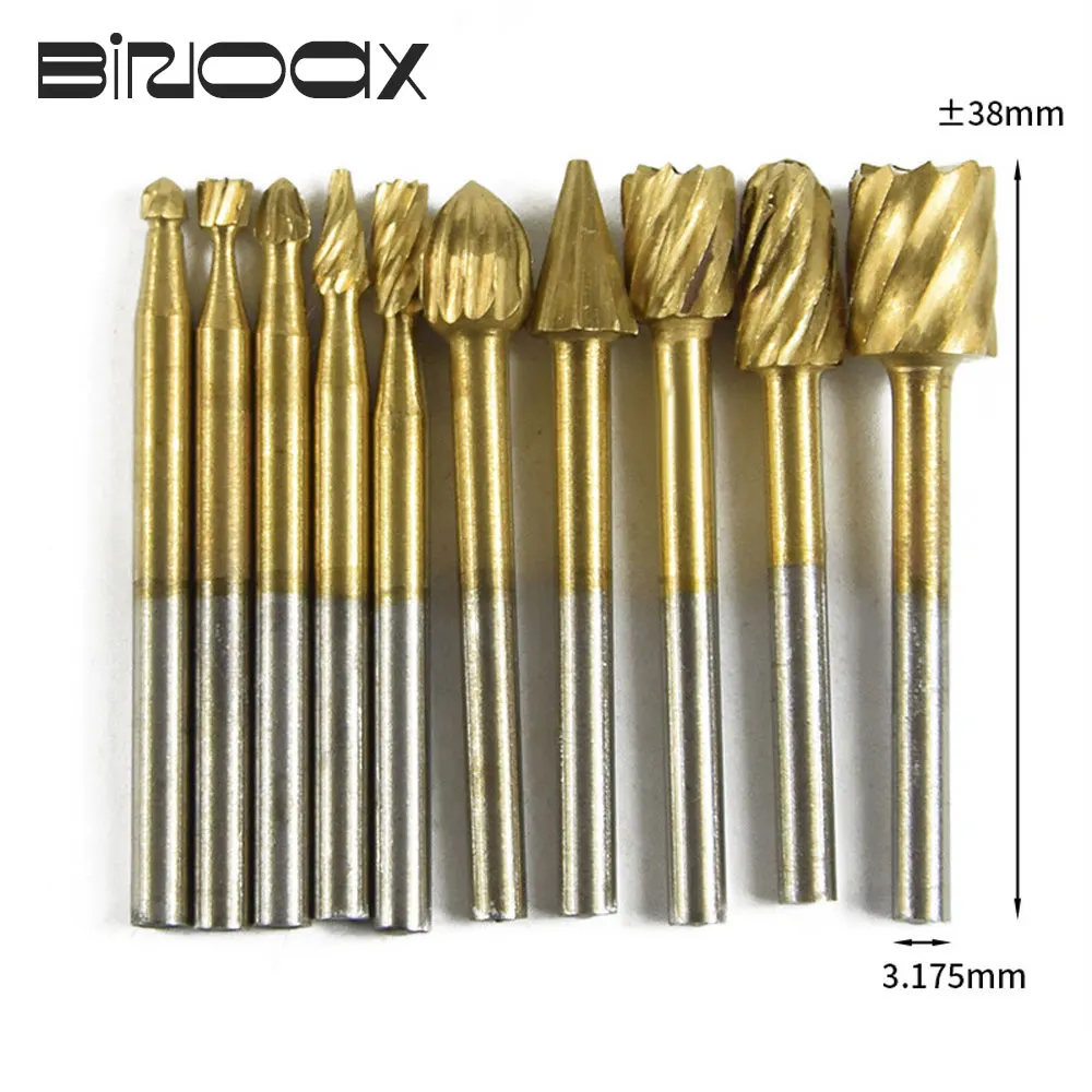 6/10Pcs Titanium Dr…