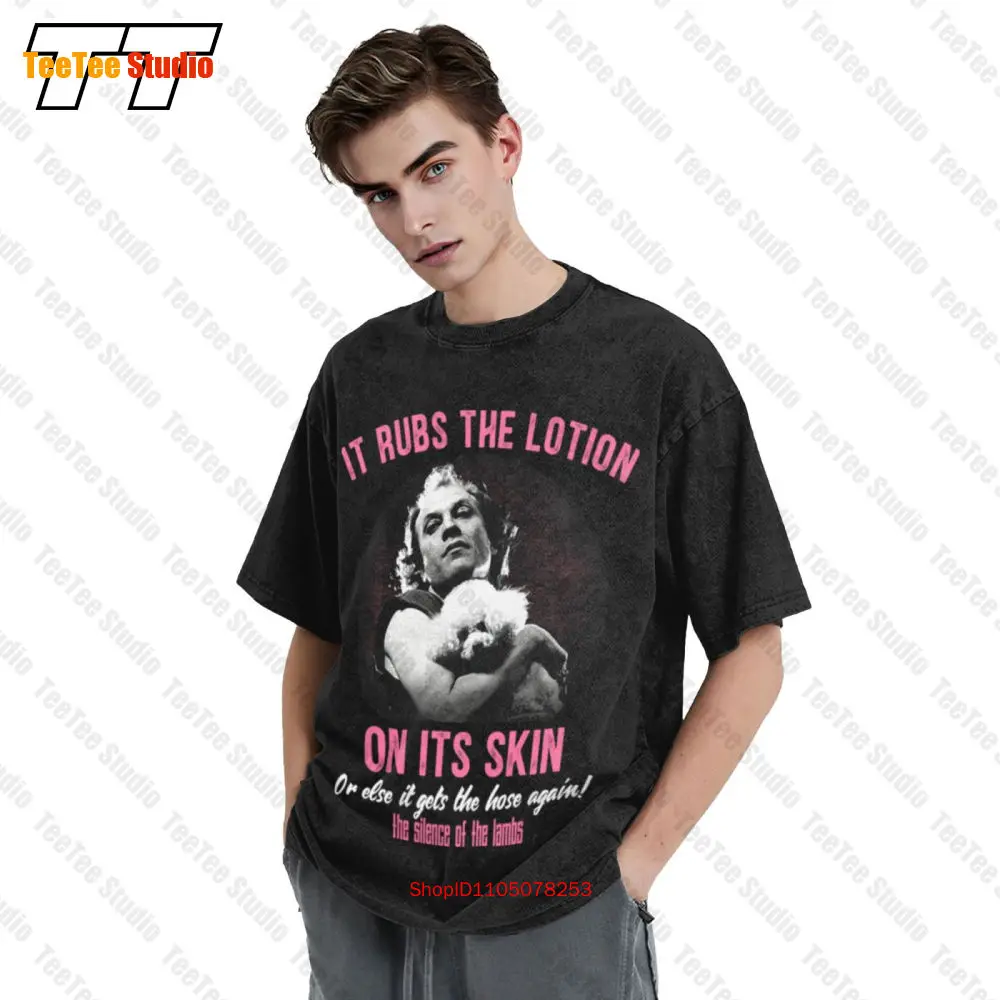 It Rubs The Lotion On Skin T-Shirts 71ES retro Clothes