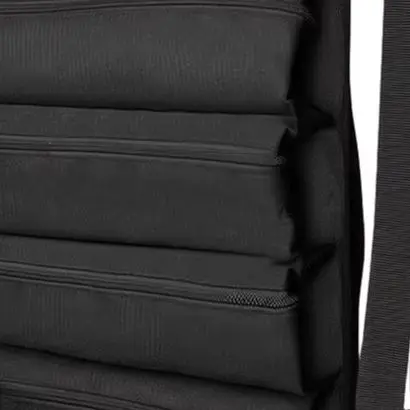 Roll Up Tool Organizer Oxford Cloth Construction with Secure Closure and Optimized Interior Layout for Daily Tool Use