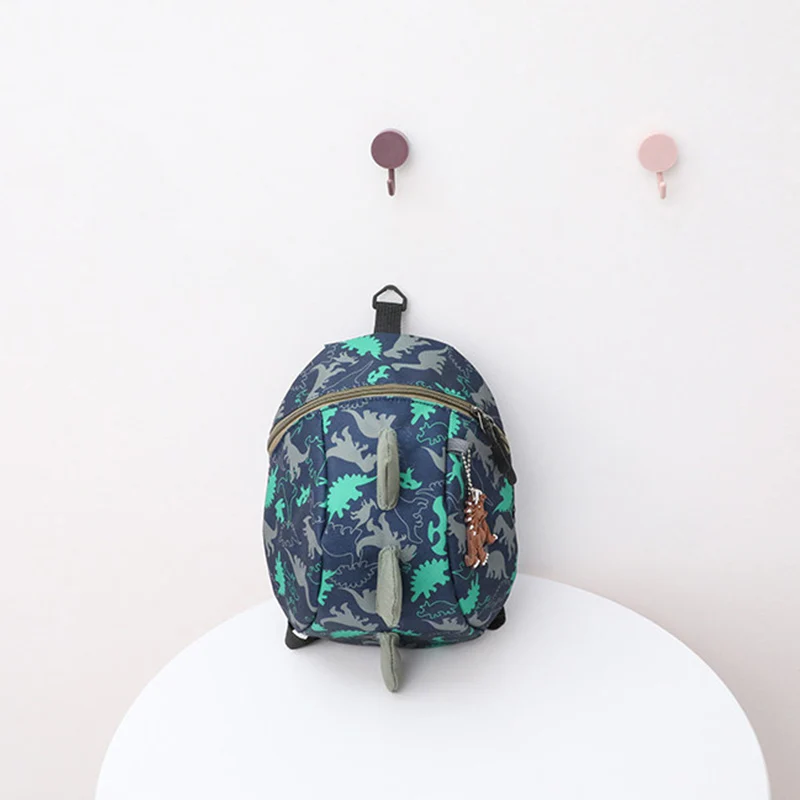 Boys Girls Cute Backpack Cute Dinosaur PrinBaby Safety Harness Backpack Toddler Anti-lost Bag Child Comfortable Schoolbag