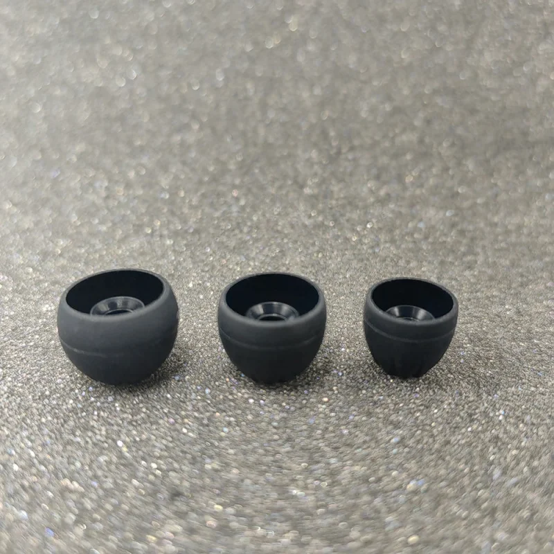 3Pairs In-Ear Earcaps For KZ Earphones Silicone Covers Cap Silicone Replacement Earplug Ear Plugs Earplug Ear Pads L M S Eartips